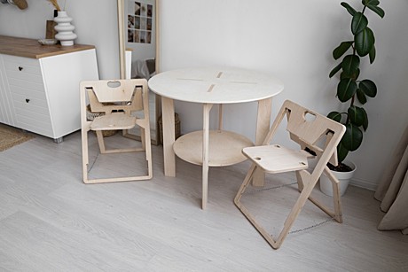 Стол-трансформер, стол обеденный, стол кухонный, стол раскладной, стол на кухню, деревянный стол, стол из дерева, круглый стол, стол в гостиную, стол на дачу